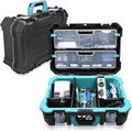 Technician Toolbox with Storage Compartment Organisers and Dividers 20.5 Inch J975