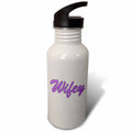 Purple 21 oz Sports Water Bottle I1693