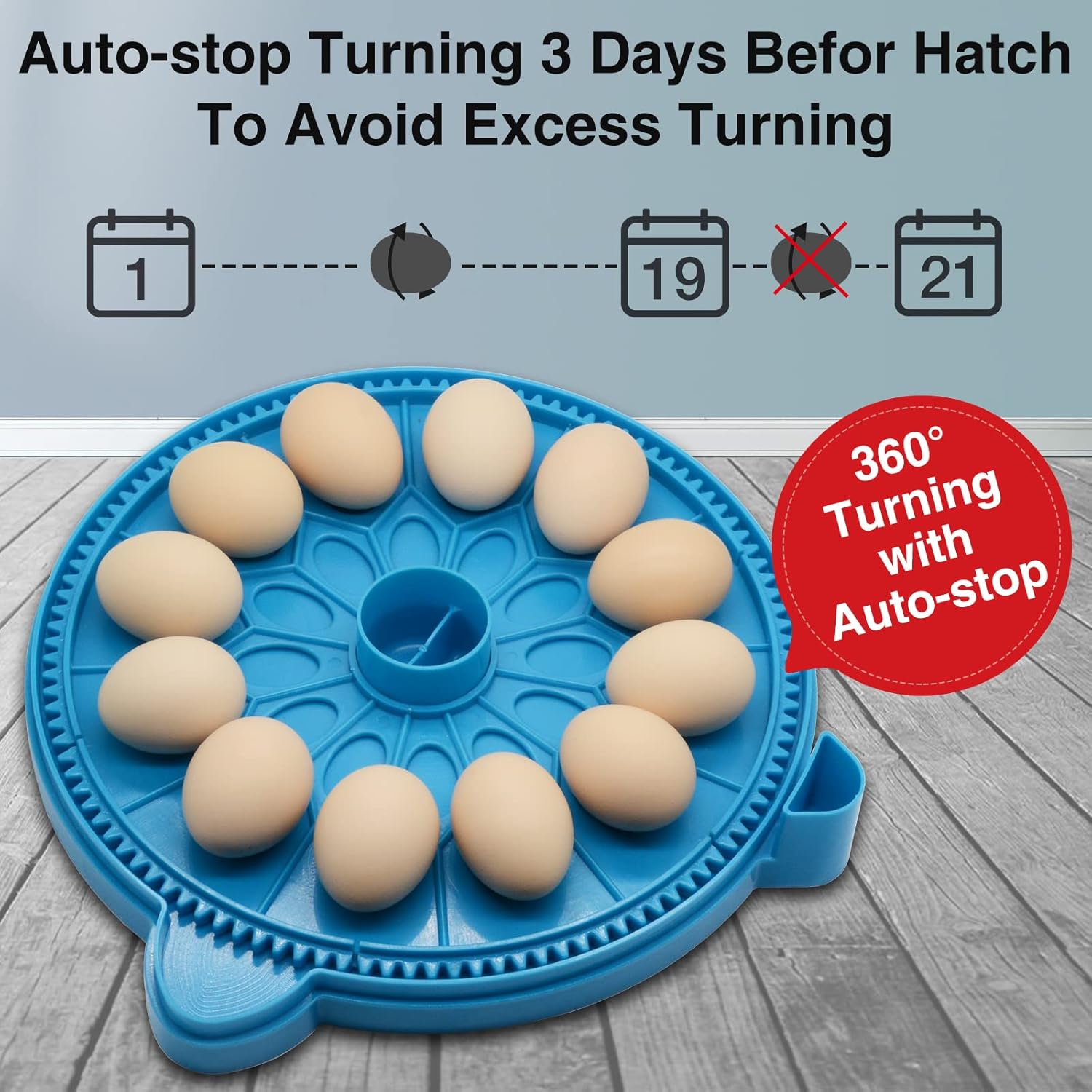 2 Pc Automatic Egg Incubator with Humidity Display G24425