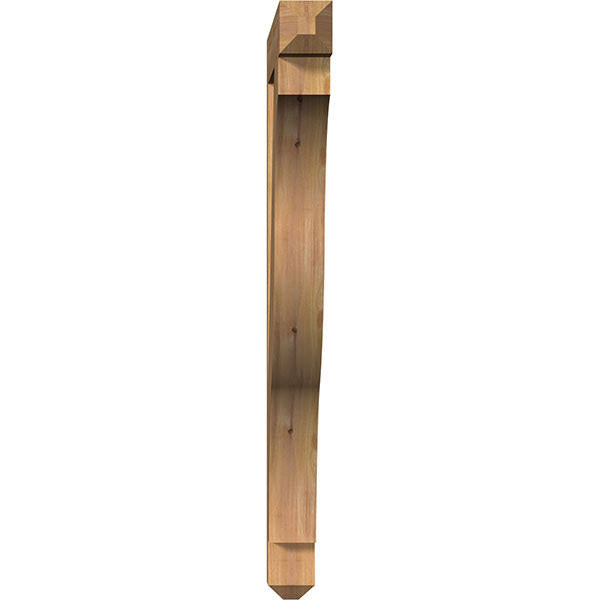 3 1/2x22W x 34x22D x 42x22H Western Red Cedar Bracket T612