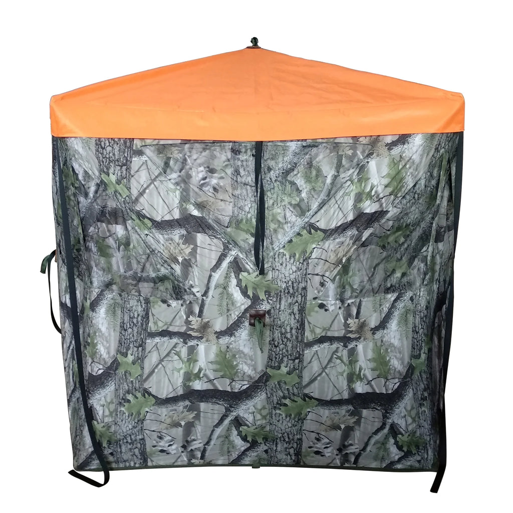 Blaze Orange Safety Blind Panels with Carrying Bag G9450