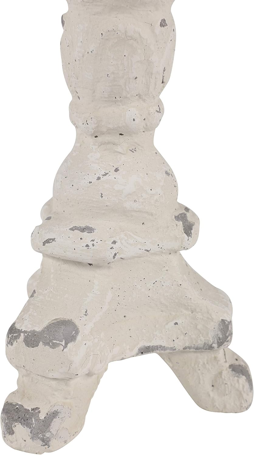 White Candlestick Holders H15185