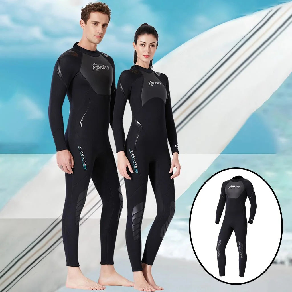 1.5mm Full Length Wetsuit Back Zip XXL F9742