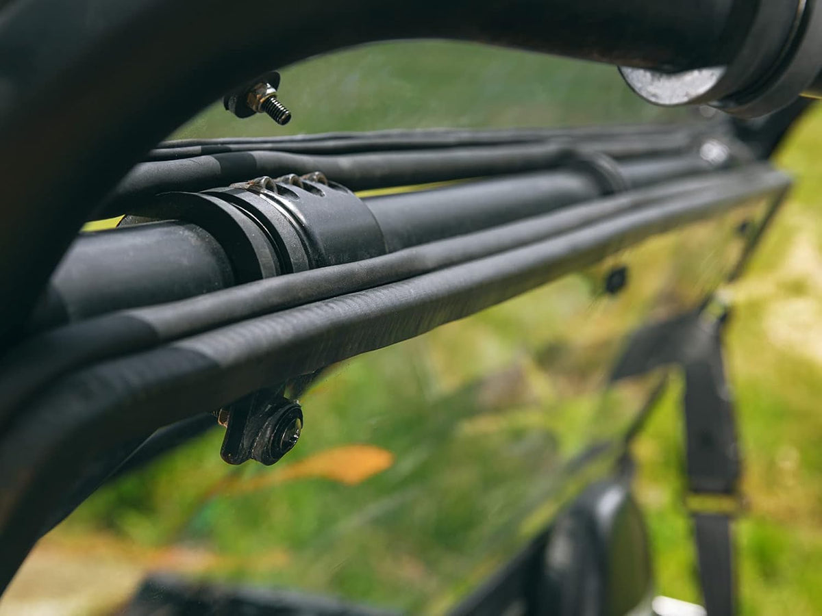 Heavy-Duty Rear Windshield, 1/4" Thick Light Tint Polycarbonate R44128