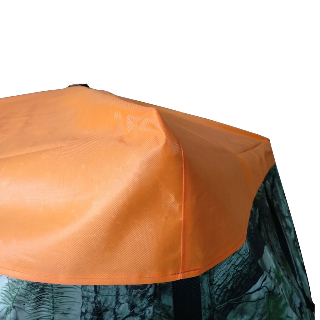 Blaze Orange Safety Blind Panels with Carrying Bag G9450