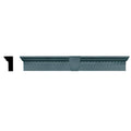 43 5/8x22 x 6x22 Classic Dentil Window Header, Wedgewood Blue M578