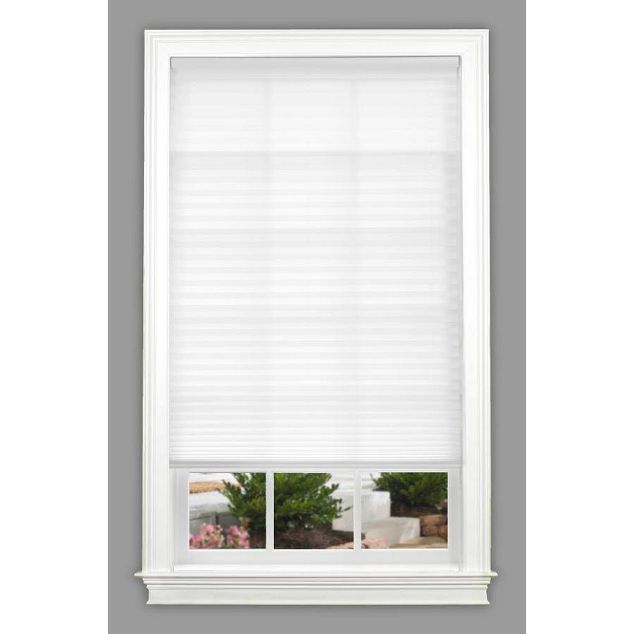 White Pleated Shade Polyester B605131
