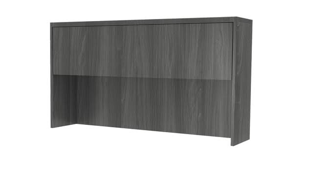 66x22 Hutch with Wood Doors, Mocha J320280