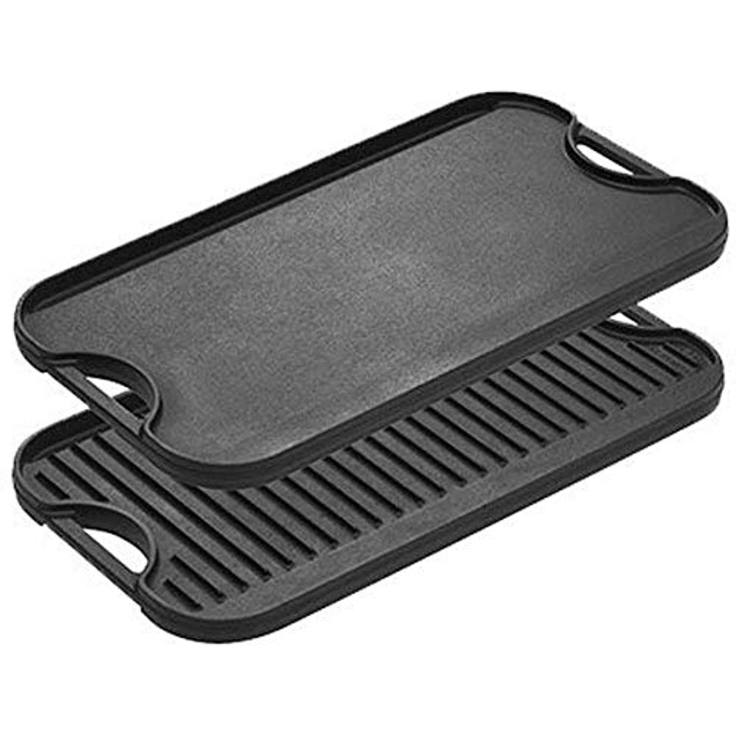 20 inch Pre-Seasoned Cast Iron Reversible Grill/Griddle J353