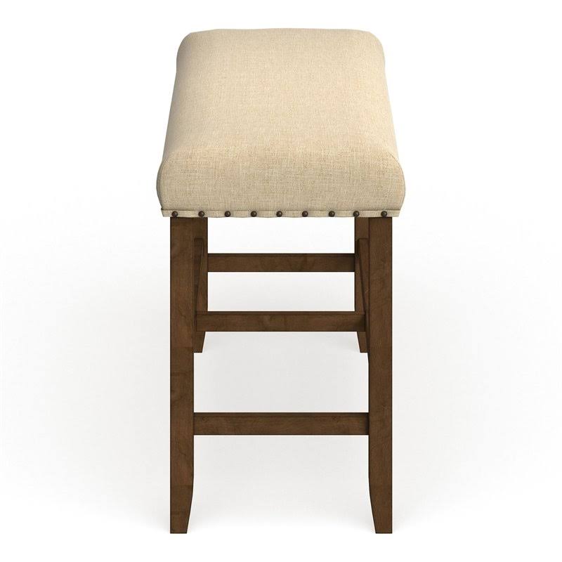 Beige Counter Height Dining Bench F849