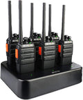 6 Pack Walkie Talkies with Multi Gang Charger S492