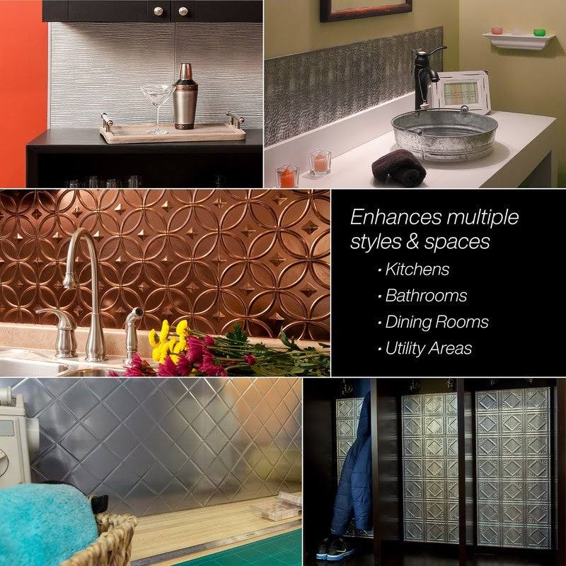 Matte White 15-square Foot Backsplash Kit Z1179