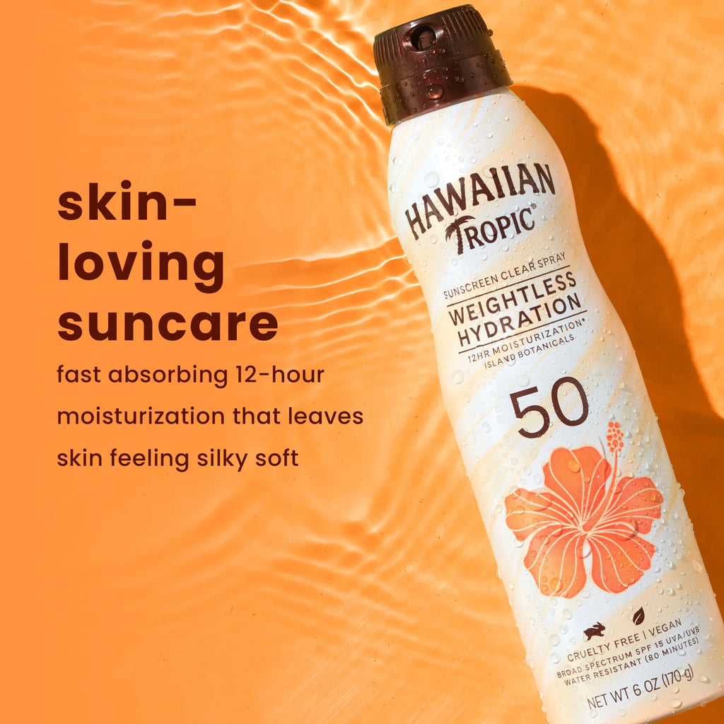 Clear Spray Sunscreen SPF 50, 6oz C524