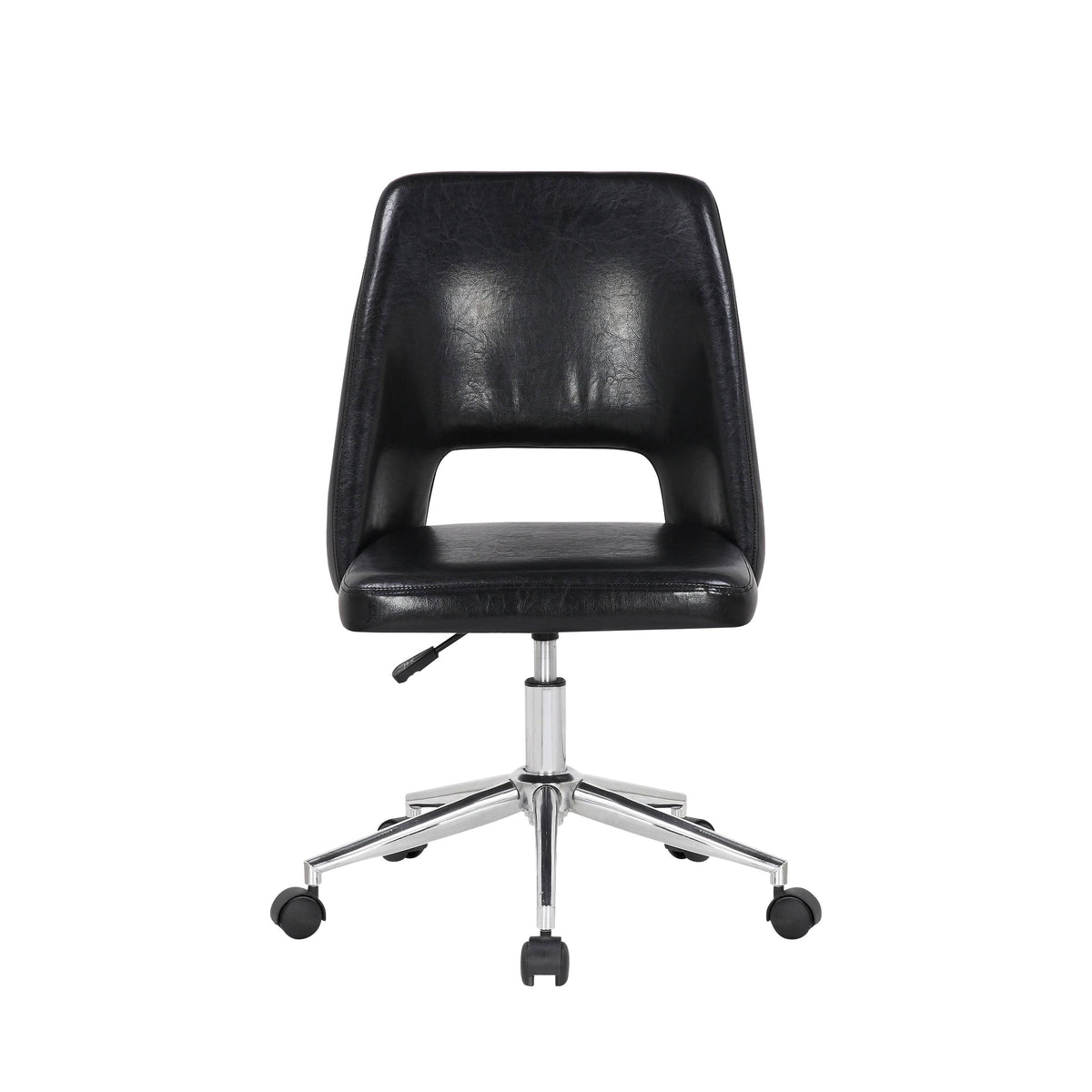 White Fabric Office Task Chair R1109