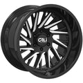 Purge Wheel 24x14 6x135 -76mm Gloss Black/Milled G45651