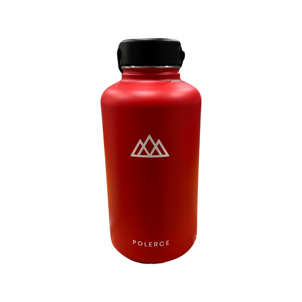 Red 64 Fl Oz Stainless Steel Insulated Bottle T311