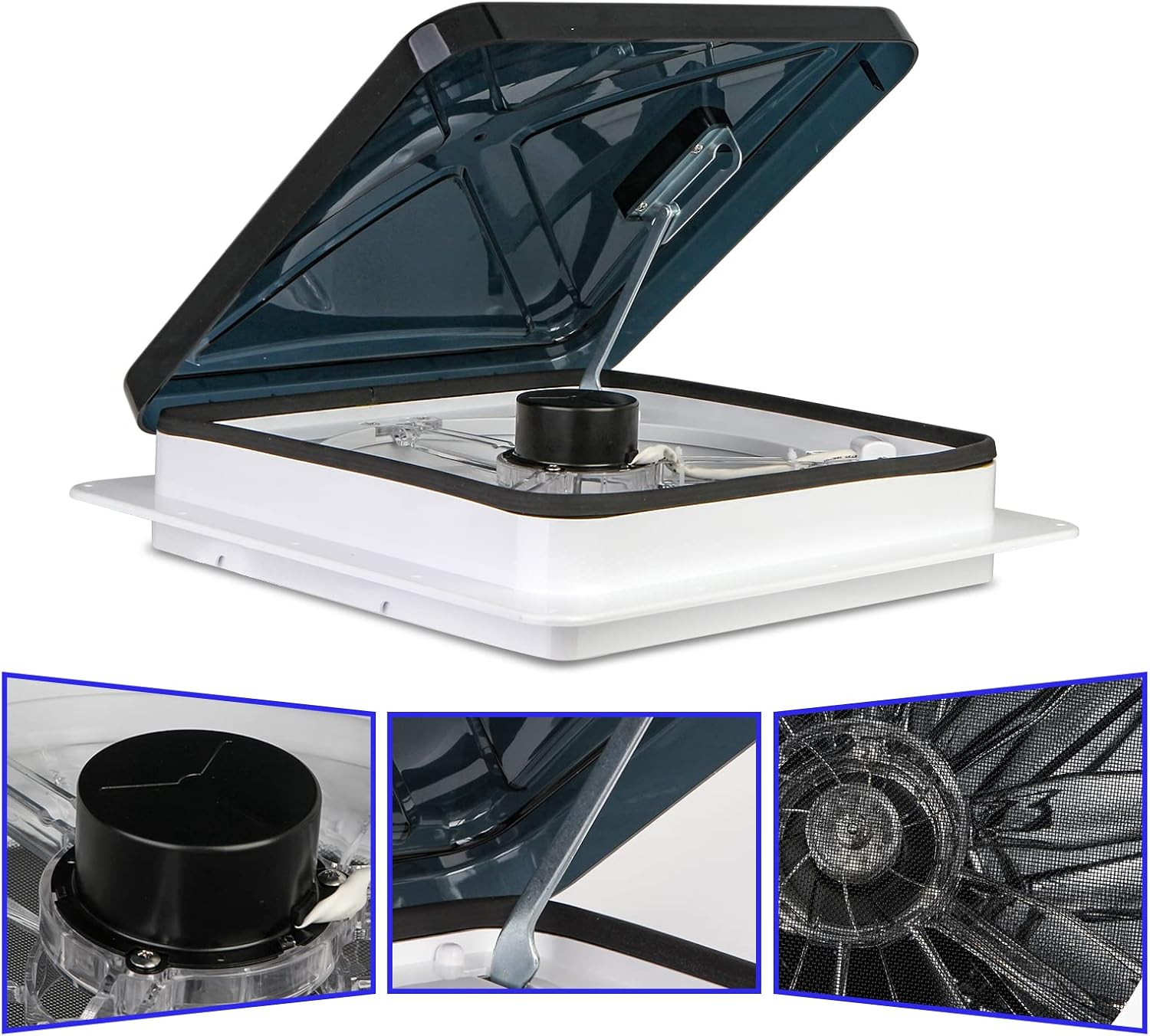 Smoke Lid RV Roof Vent Fan M631096