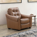 Camel Leather Power Reclining Armchair S312534