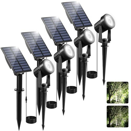 Cold White Solar Spot Lights IP65 Waterproof Landscape Light L466