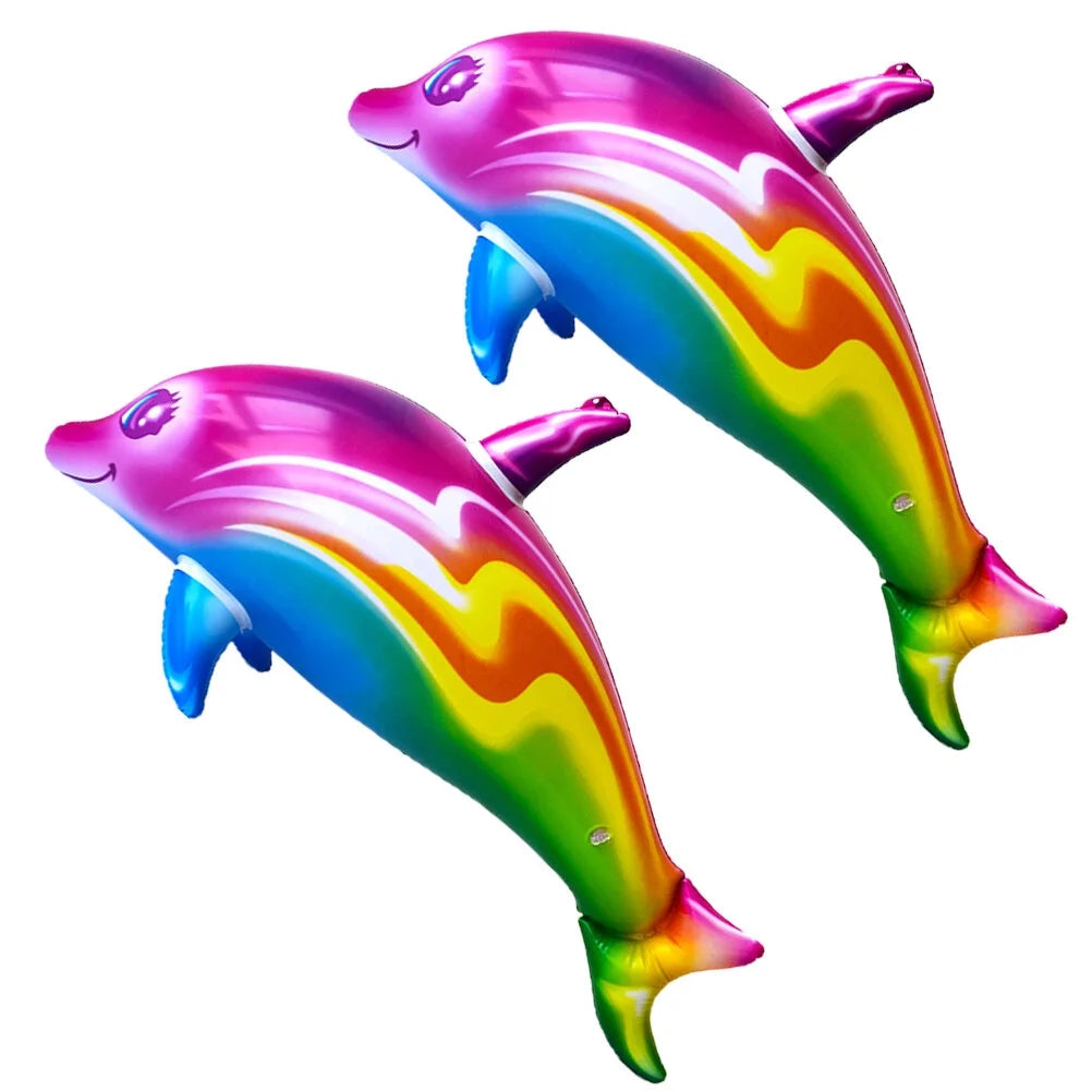 2pcs Inflatable Dolphin Toys Y173