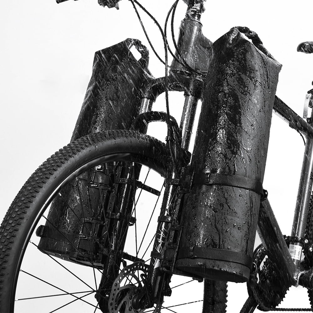 3L/7L Waterproof Bike Fork Bag with Roll Top P914336