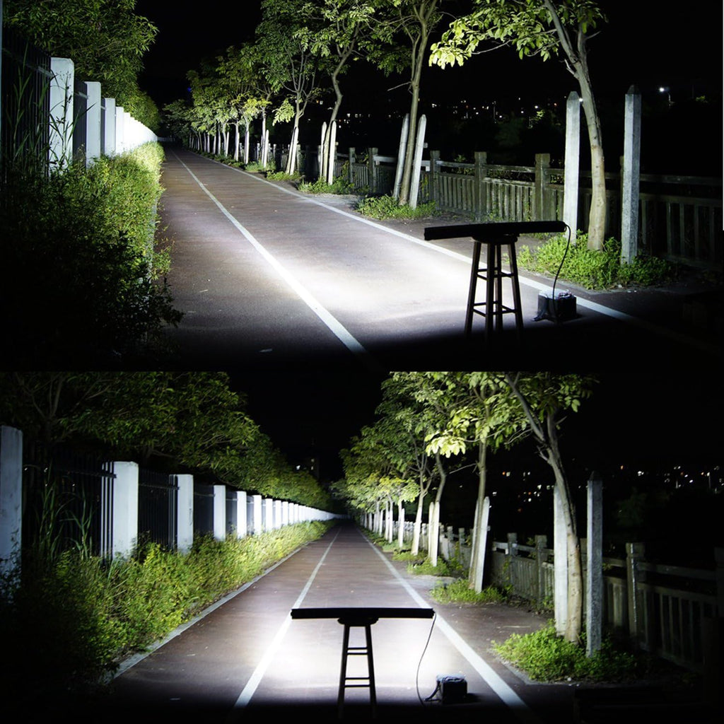 32 inch 405W Curved Triple Row 7D Led Work Light Bar Spot Flood Combo Beam DC 12V-24V 6000k Pack of 2 P39042