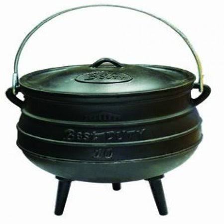 Cast Iron Cauldron Pot Size 10 T64518