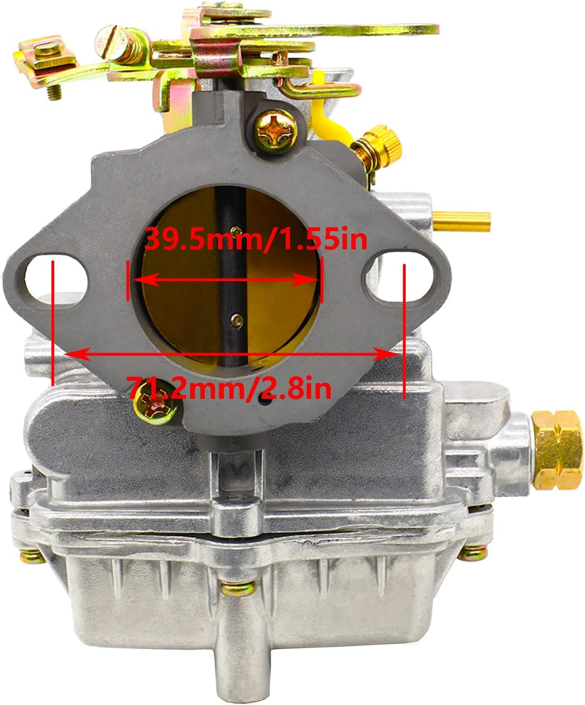 1-Barrel 1960 Carburetor Replacement with Mounting Gasket X15558