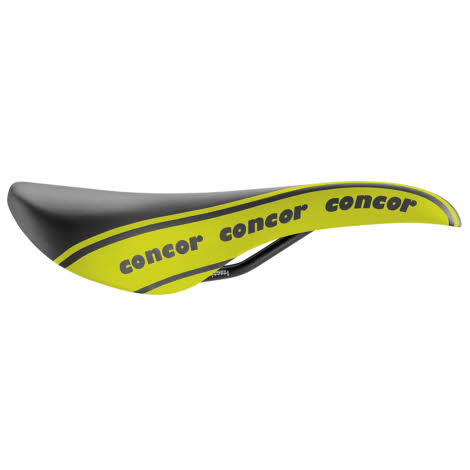 Black / Green Wide Road Saddle F408465