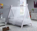 Twin Metal Tent Bed Pink A6849