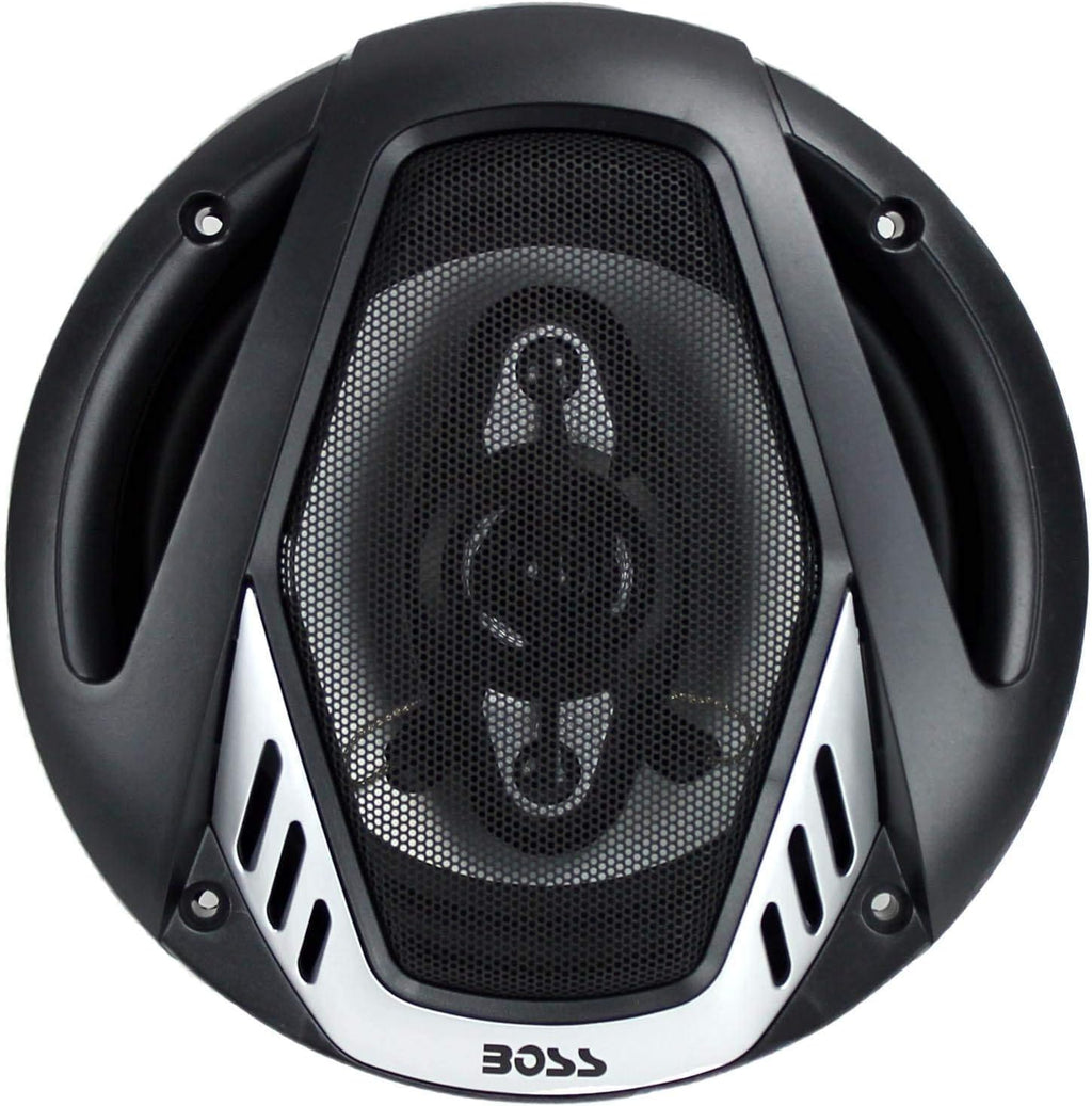 Onyx 6.5 Inch 400 Watt 4-Way Car Audio Coaxial Speakers, 2 Pairs M319217