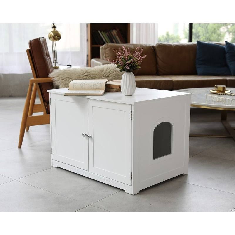 Black Kitty Litter Loo Bench Z2155