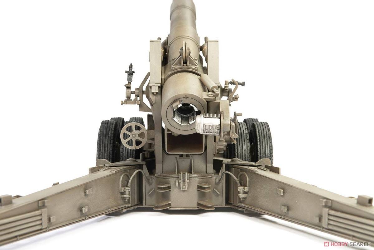 WWII 8 inch Howitzer M1 1/35 Scale Plastic Model Kit O3743