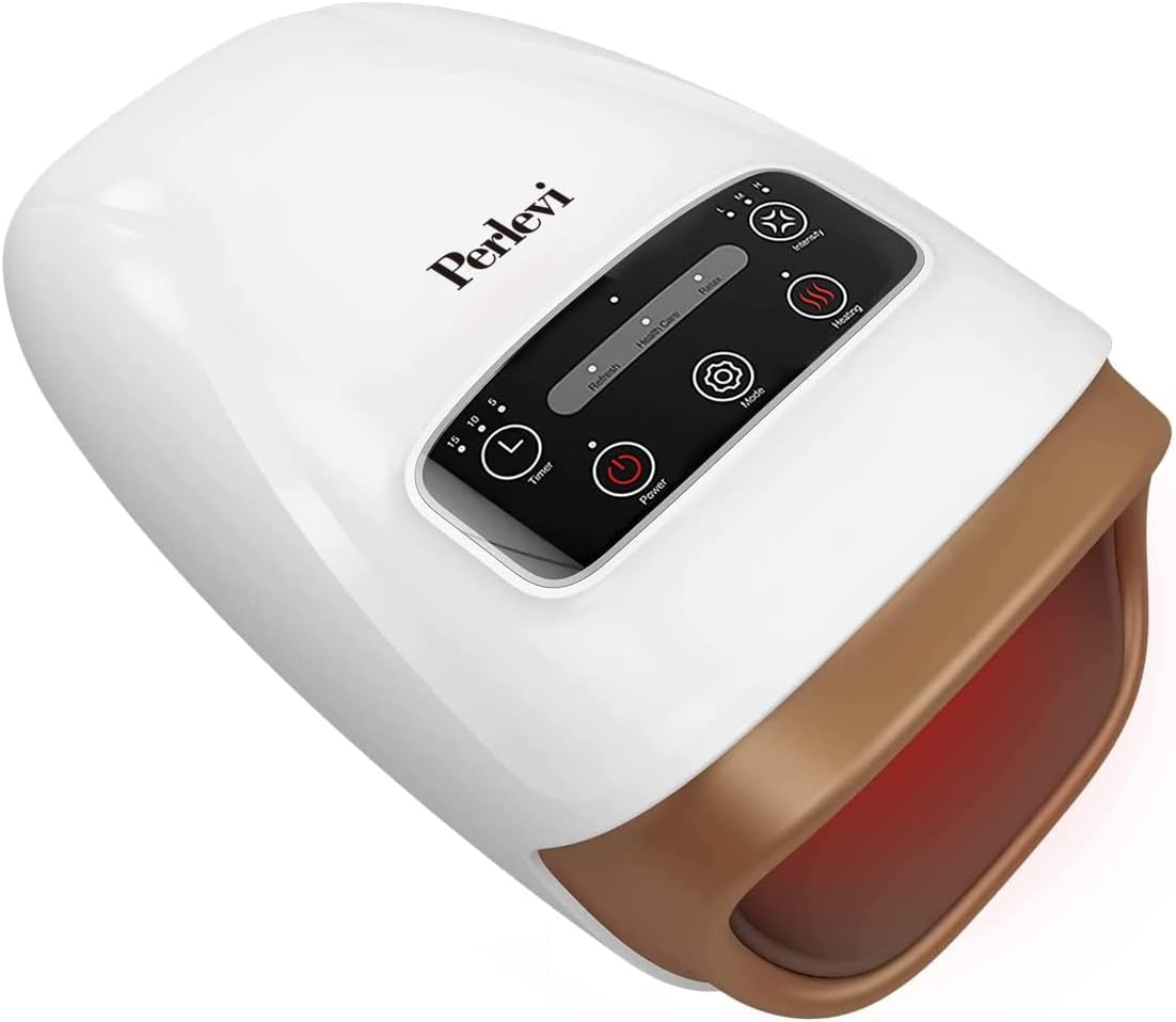 Cordless Electric Hand Massager with Heat and Air Compression M497