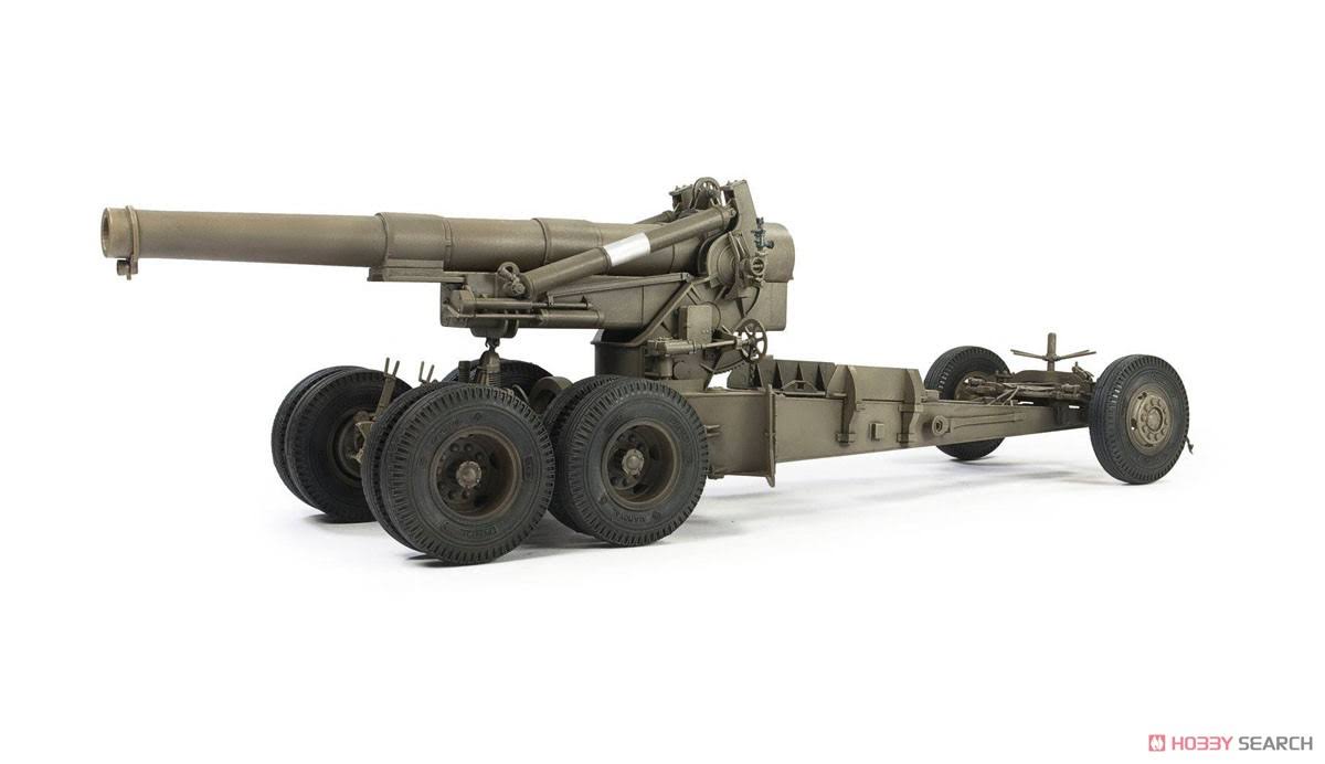 WWII 8 inch Howitzer M1 1/35 Scale Plastic Model Kit O3743