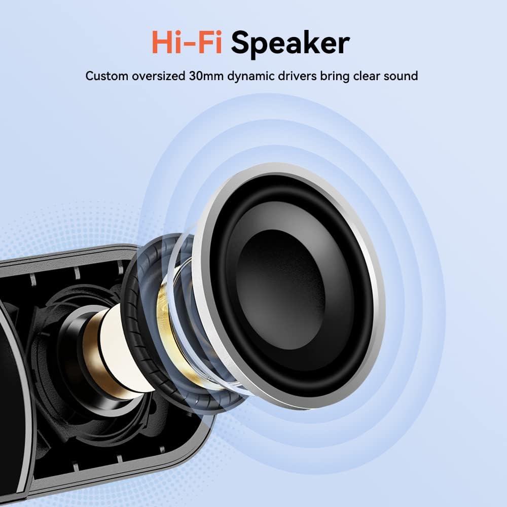 2K Webcam with Microphone and Speaker, Privacy Cover, USB Computer Camera, Pack of 2 O2614