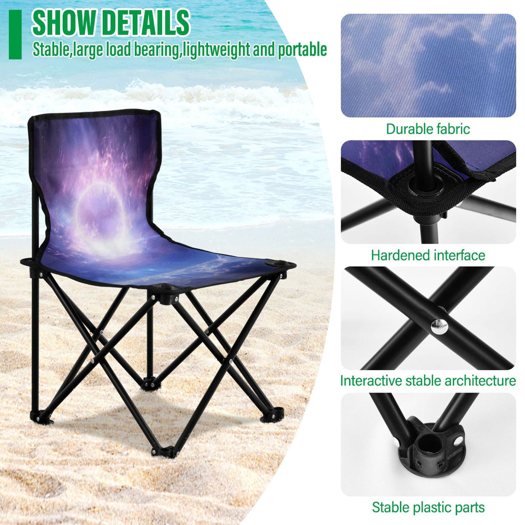 Portable Camping Chair with Carry Bag W80798