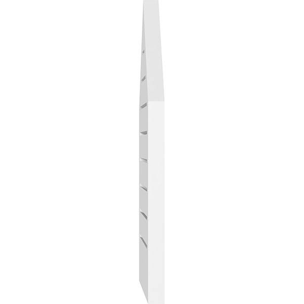 Peaked Top Surface Mount PVC Gable Vent O426