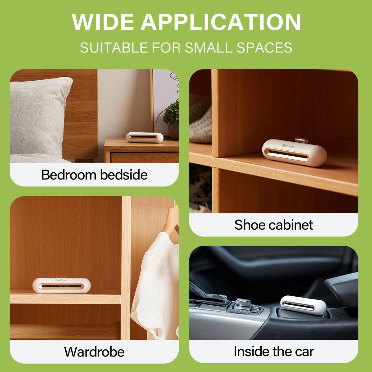 Mini Fridge Deodorizer, Rechargeable Odor Eliminator U402213