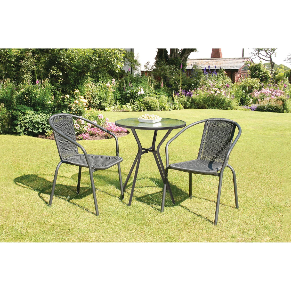 Black Bistro Set Y354421