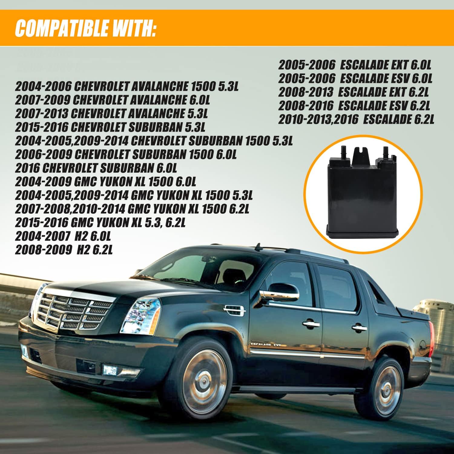 Vapor Canister Pack of 2 Q323480