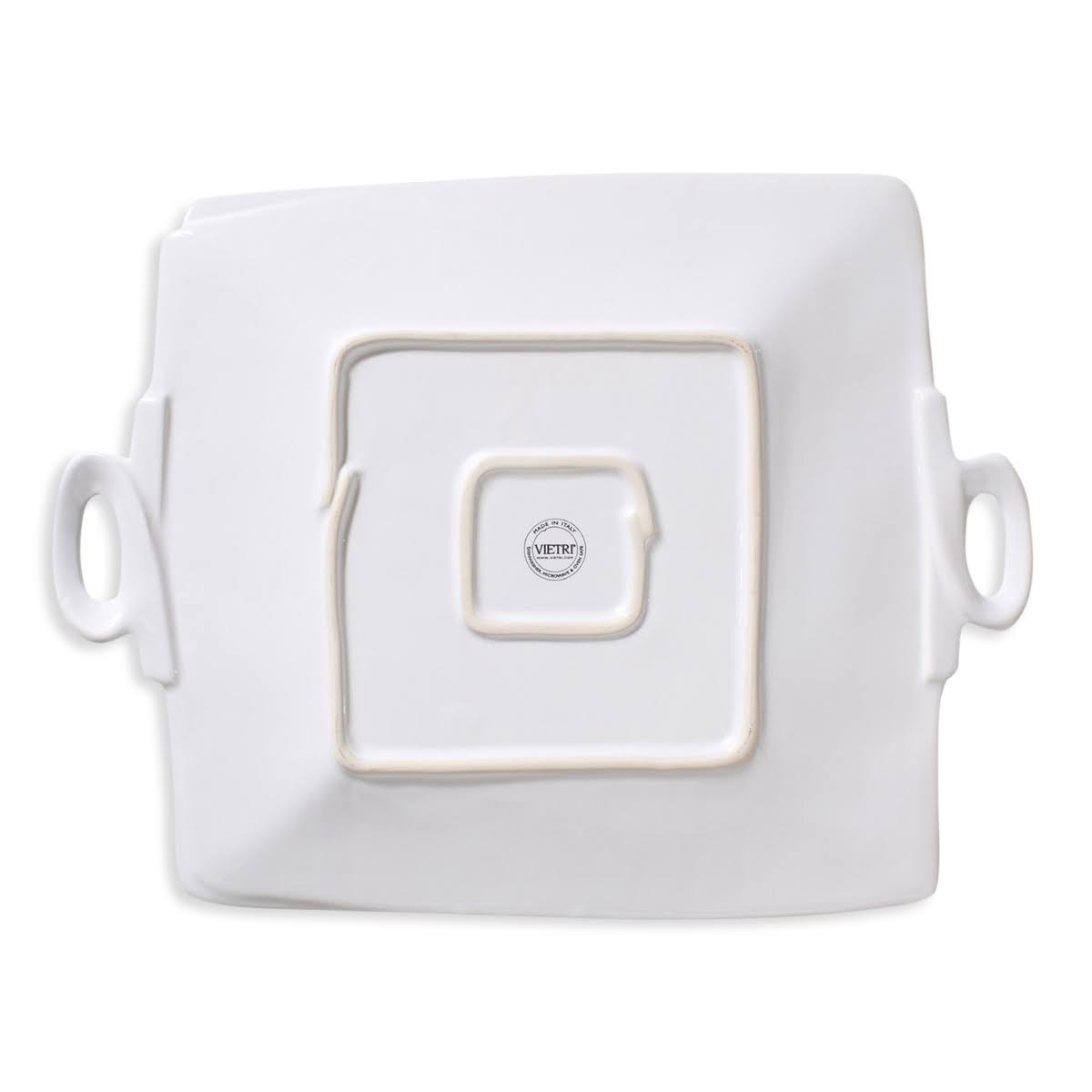 Holiday Handled Square Platter V171948
