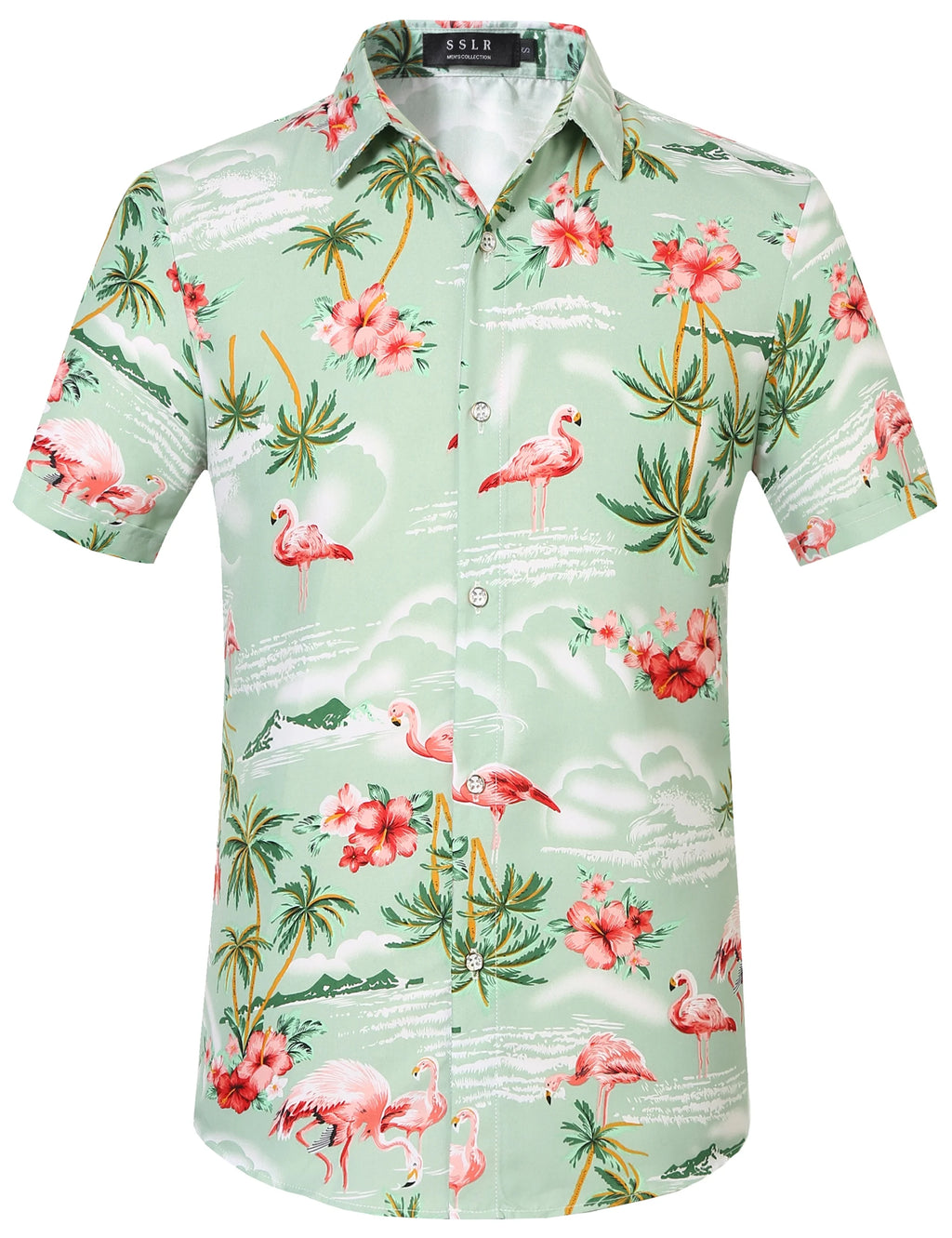 Hawaiian Shirt Short Sleeve Button Down Shirt A812