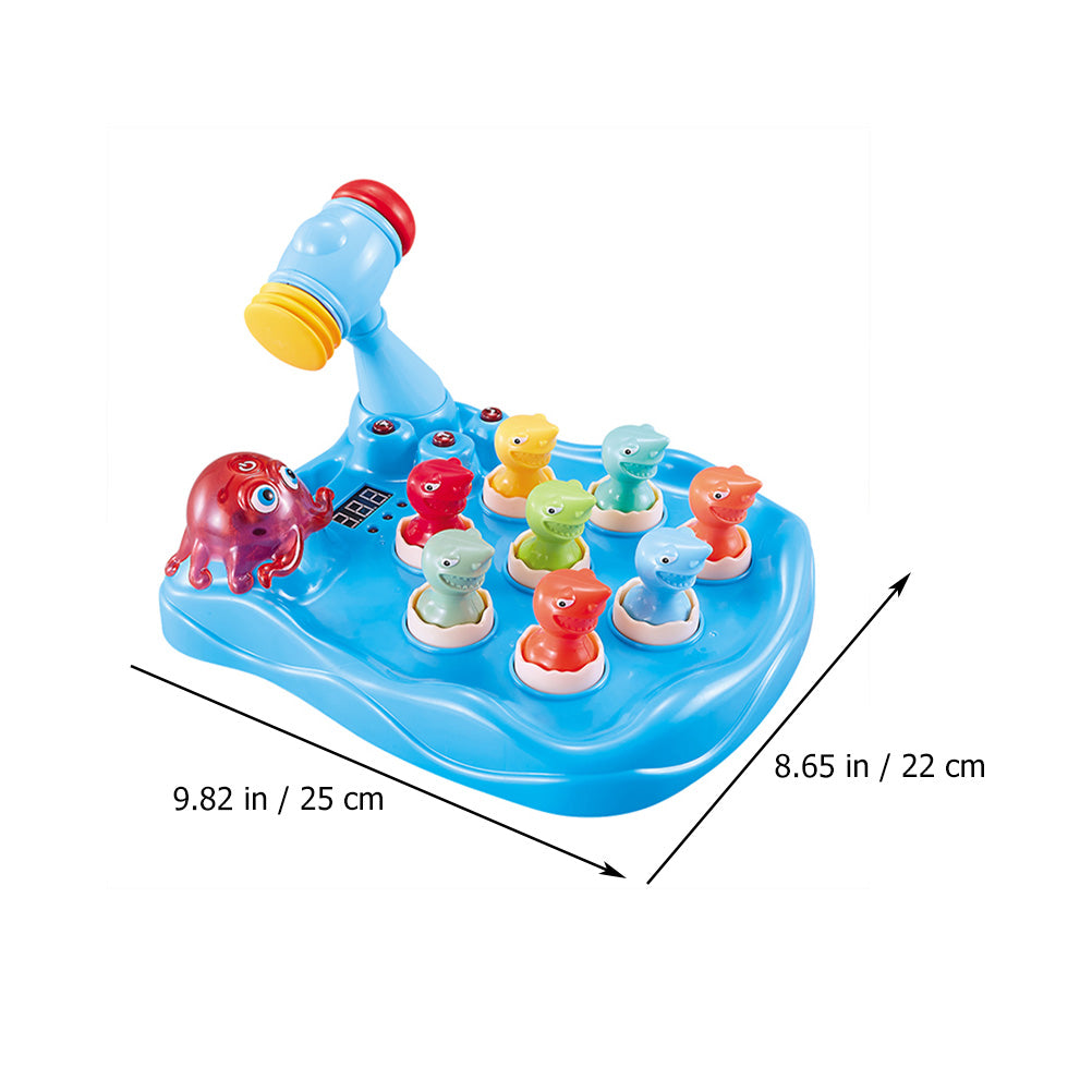 Pounding Game Whack Hammering Kids Educational Music Light Montessori Interactive Toy U90310