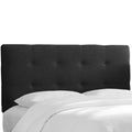 Tufted Headboard in Linen Black Queen G98782