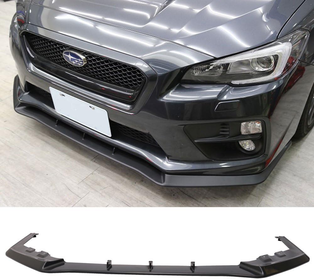 Black ABS Front Bumper Lip Splitter D7952