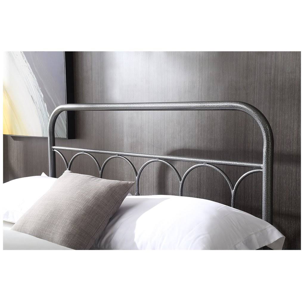 Charcoal Twin Metal Bed H273558