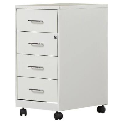 4-Drawer Mobile Vertical Filing Cabinet G9145