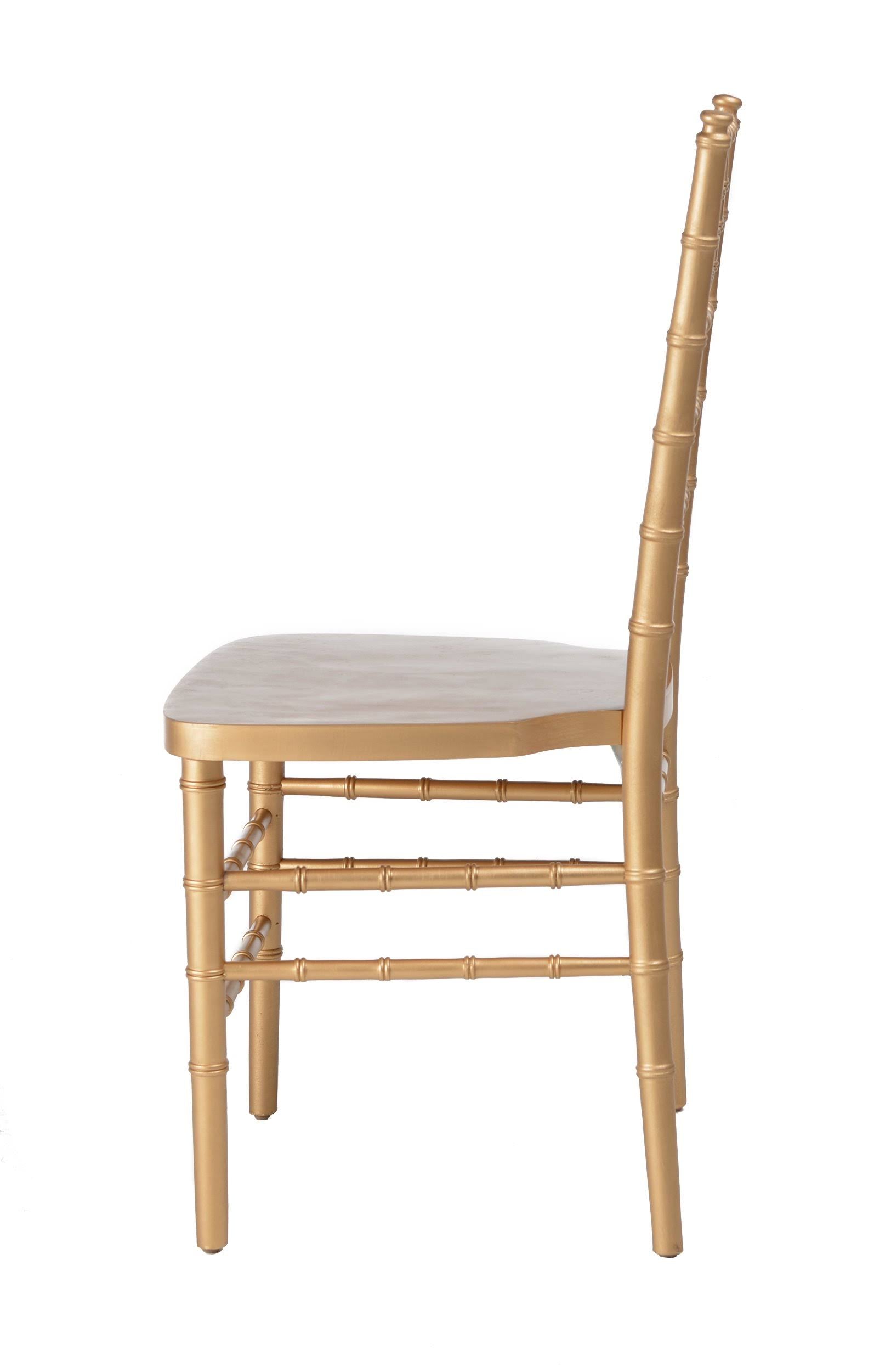 Gold Wood Chiavari Chair L5496