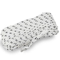1/2 inch x 100 ft 3-Strand White Nylon Anchor Rope Line with Stainless Steel Thimble and Schakle Y3799